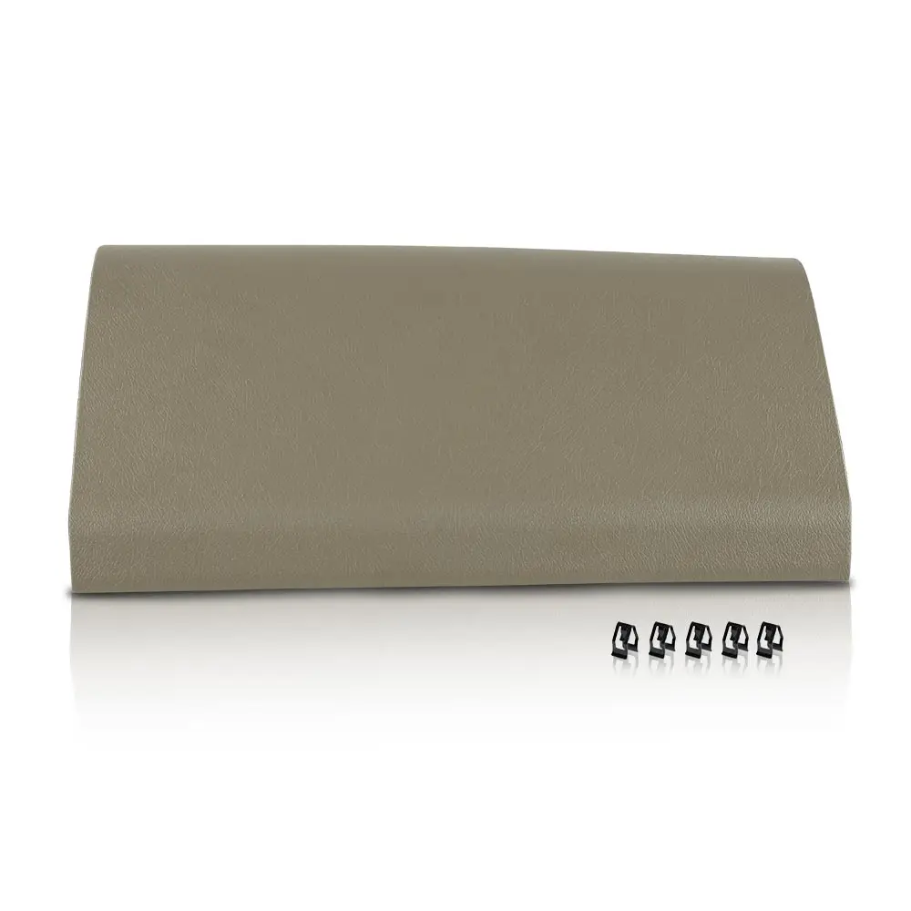 

Front Right Dash Trim Panel Cover Dashboard, Fit for Ford F150 2004-2008, Upper Storage Box Cover Plate, Passenger Side, Beige