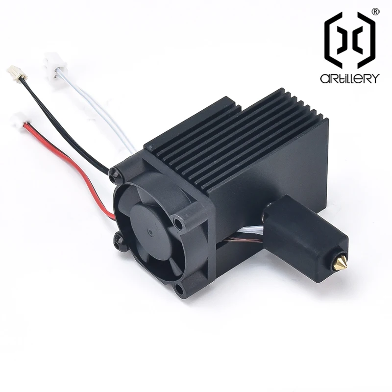 Artillery Sidewinder SW-X4 Pro Plus Hotend Kit with Fan Heat Sink Aluminum Block Nozzle Heating Rod Thermistor 3D Printer Parts