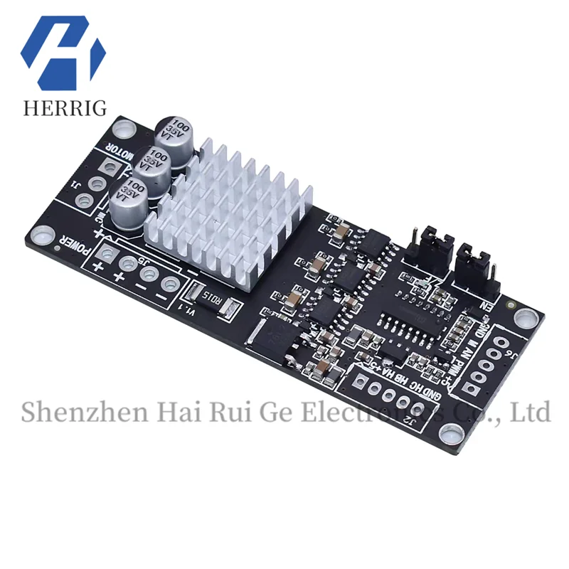 XY-BLDC Three-Phase Brushless DC Motor Controller Module with Hall Sensor, Brushless Motor Driver Board