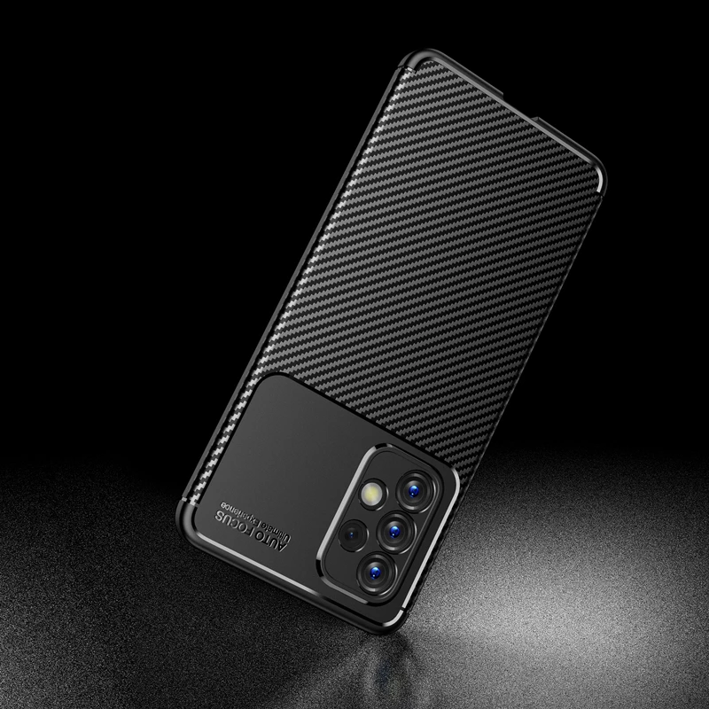 For Samsung Galaxy A33 5G Case Silicon Slim Carbon Fiber Case For Samsung A33 5G Case Cover For Samsung A33 A53 A52S A15 A35 S24