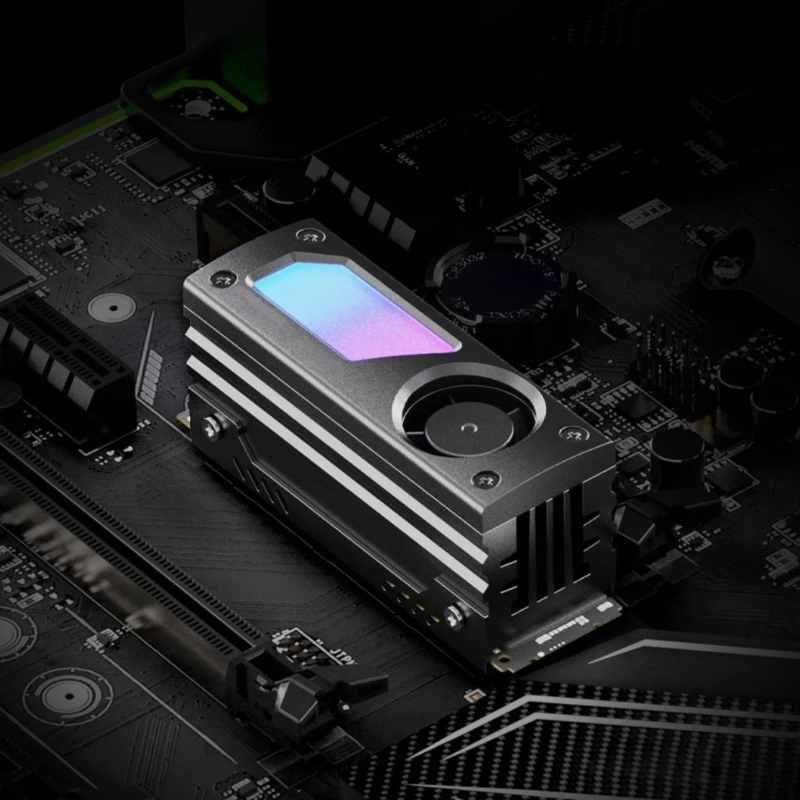 M.2 SSD Ogrzebia 2280 SSD radiator 5v 3pin ArgB Sync Wymienne chłodzenie