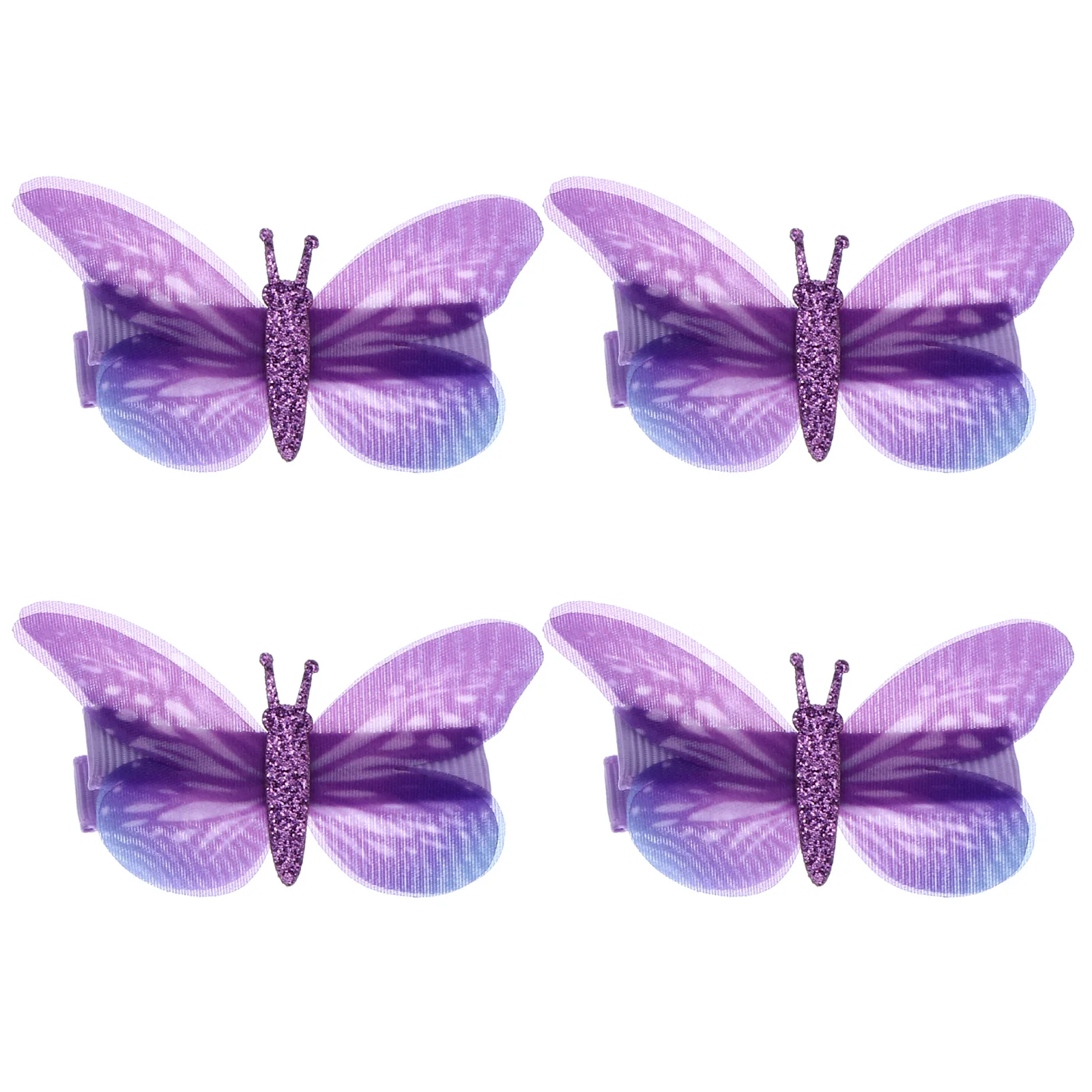 

4pcs Style Butterfly Clips Vintage Hairpins For Women Headdresses Decorative Hair Hair Accessories Accessories
