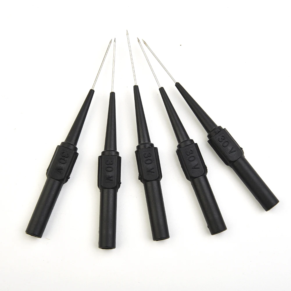 Professional Grade 210 PCS Test Probe Set Includes Red and Black Copper Probes for Accurate Measurement in Multimeters