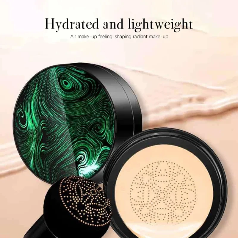 Women Makeup Foundation Mushroom Head Air Cushion Moisturiz Concealer Waterproof BB Cream Brighten Long Lasting Beauty Cosmetics