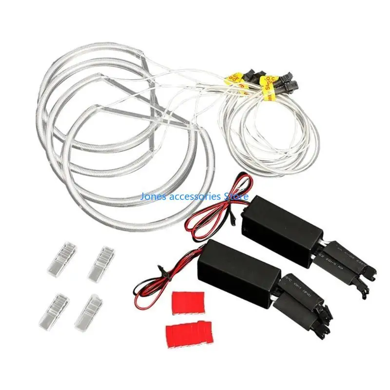 

W8KD Автоаксессуары Высокая яркость света Ccfl Eye Светодиодные кольца Свет для глаз для E46 93-03 Кольца Свет