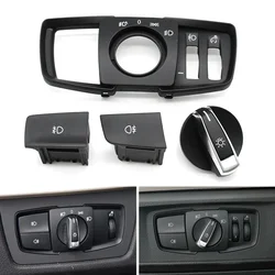 Head Lamp Rotary Headlight Switch Foglight Button Cover For BMW 1 2 3 4 X1 X2 Series F21 F46 F30 F31 F34 F35 F48 F39 61319265300