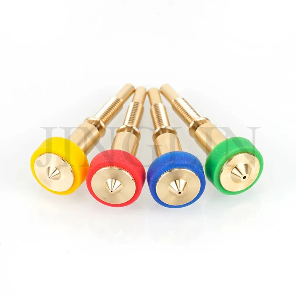 

Upgraded Nozzle For REVO Hotends Clone Nozzle All-in-one Bimetal 0.25/0.4/0.6/0.8mm Heatbreak Brass Titanium For Hotend Extruder