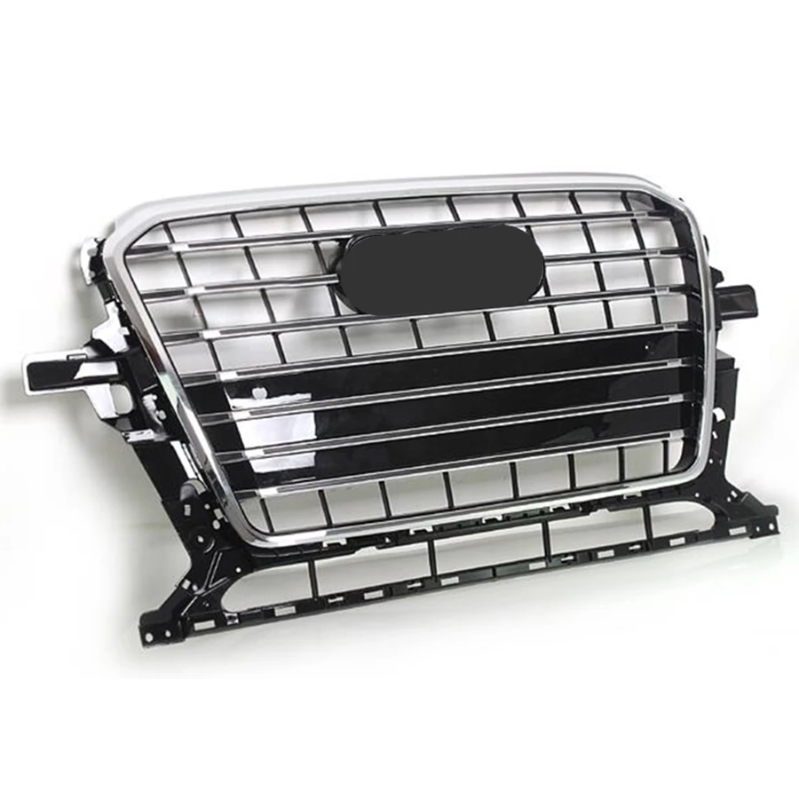 Car Front Grille For SQ5 Style Car Front Bumper Mesh Grille Grill Fit For Audi Q5 8R 2013 2014 2015 2016 2017  Bumper Grille