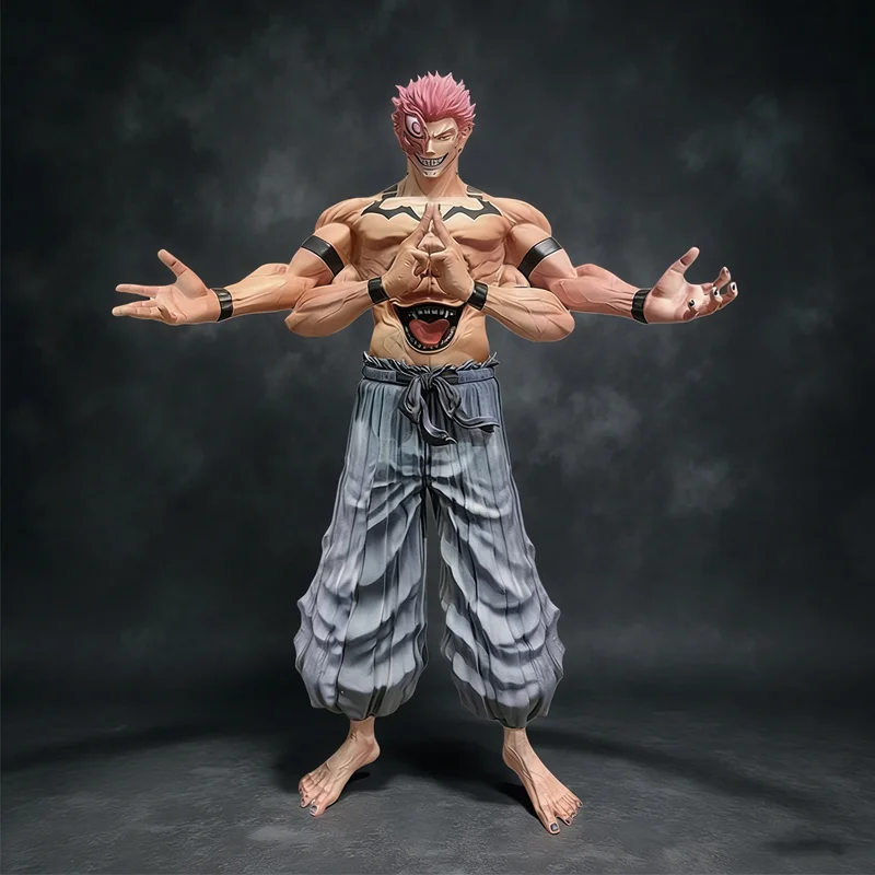 GK Anime Figuur Trendy Speelgoed Jujutsu Kaisen Ryomen Sukuna Pvc Collectible Standbeeld Anime Model Kamer Ornament Kinderen Speelgoed Kerstcadeau