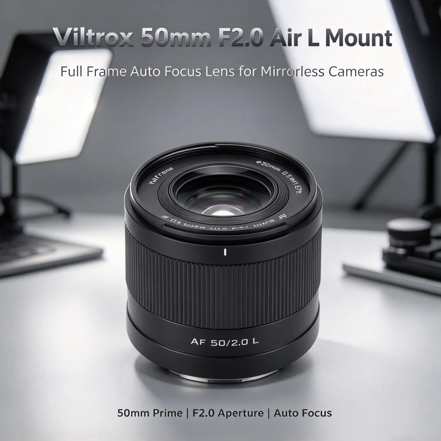 Viltrox 50mm F2.0 f/2.0 Air AF Full-Frame STM Focus Motor Standard Prime Lens for Leica L Sony E Nikon Z Mount