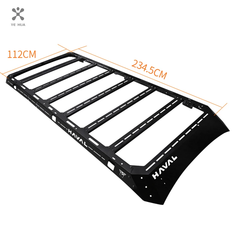 For Great Wall Haval H5 II 2023 2024 Accessories Roof Luggage Rack Explorer Luggage Frame Side Ladder Modification Parts