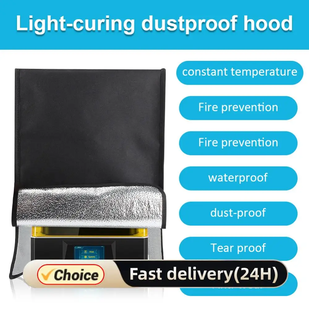 

Insulation Blackout Enclosure Dustproof Hood Soundproof Dust-proof Enclosure for Anycubic Photon Mono X