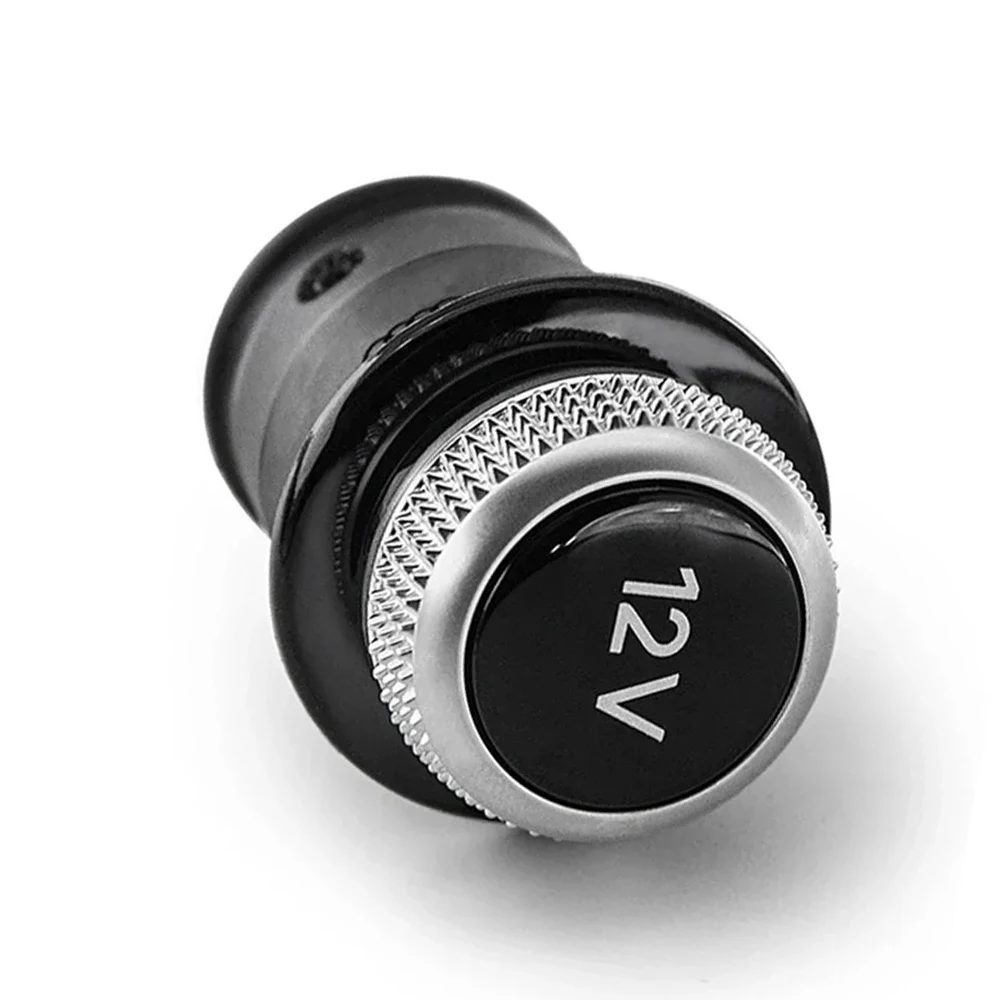 8W0919311 4L0919311 Car Cigarette Lighter Decoration Cover Chrome Plated Cigarette Lighter Plug For Audi A3 A4 A5 Q2 Q7 R8