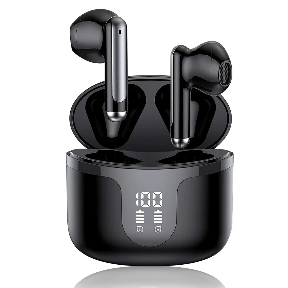 

Wireless Bluetooth V5.3 Earphones with 35H Playback TWS Waterproof Earbuds