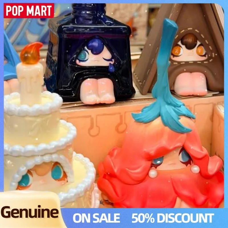 Pop Mart nouveau Ip 1001 lunes où est l'éléphant toboggan série Figure boîte aveugle recueillir modèle tendance jouet boîte mystère ornement cadeau