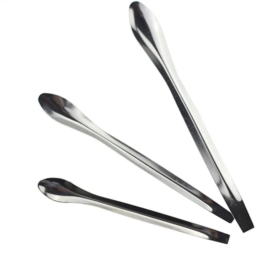 3pcs/Set Stainless Steel Medicinal Ladle Spoon Chemistry Experiment Pharmacy Lab Use Length 10/12/14cm