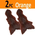 2 piezas de color naranja