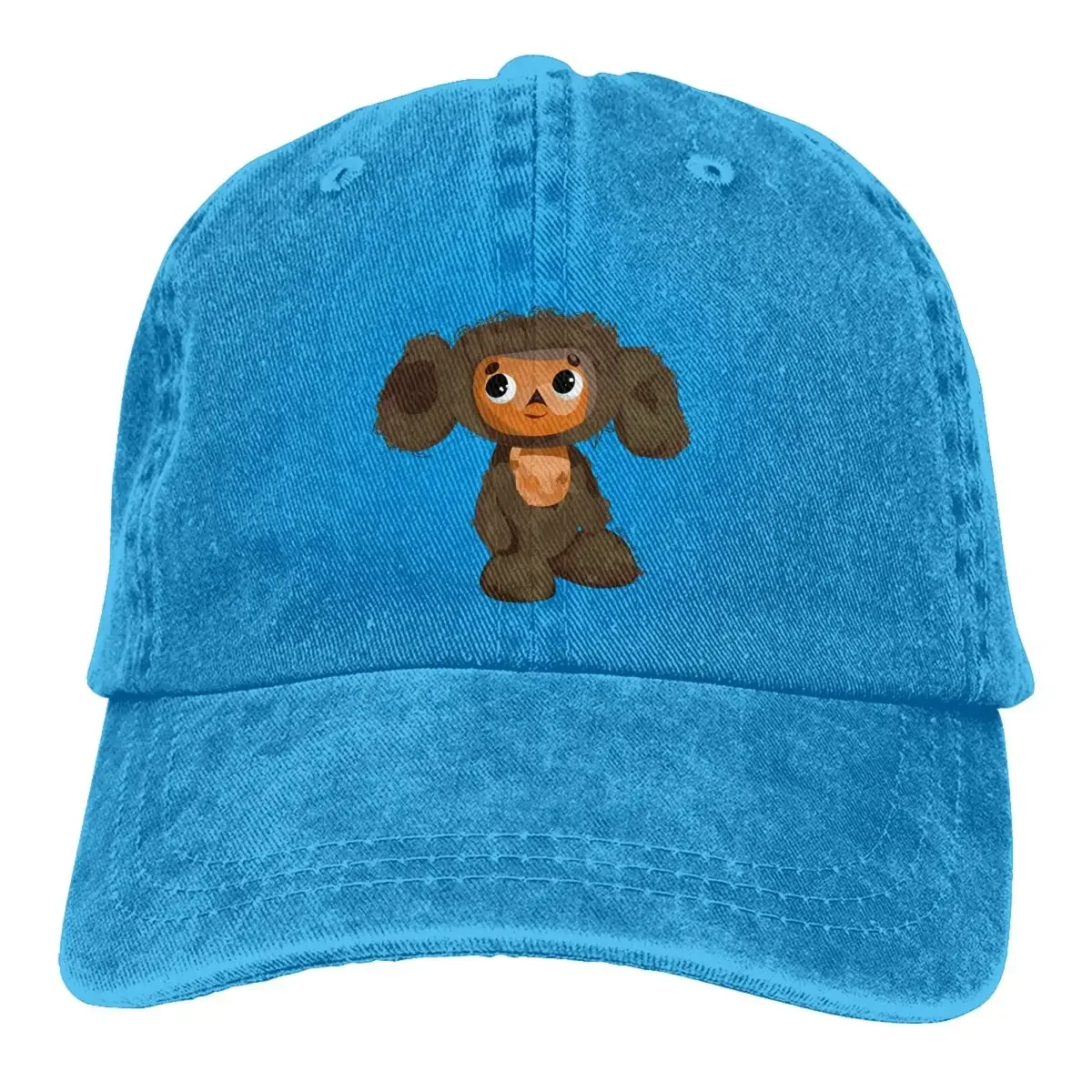 

Dad Hats Cute Women's Hat Sun Visor Baseball Caps Cheburashka Che Burashka Gena Russian Cartoon Male Hip Hop Sports Cap