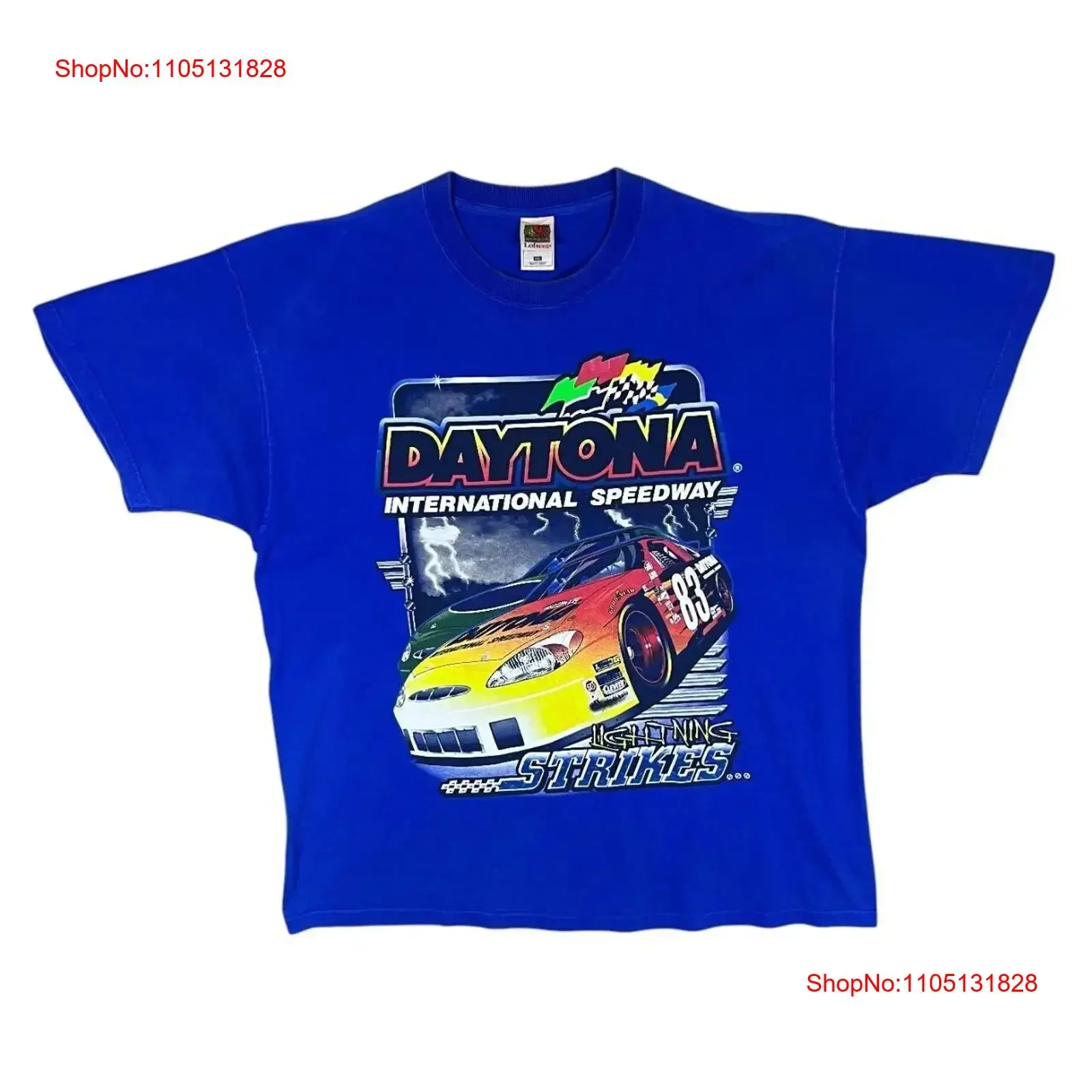 Vintage DAYTONA INTERNATIONAL SPEEDWAY Motorsports Racing camiseta XXL vintage lavado cómodo moda Top para uso diario