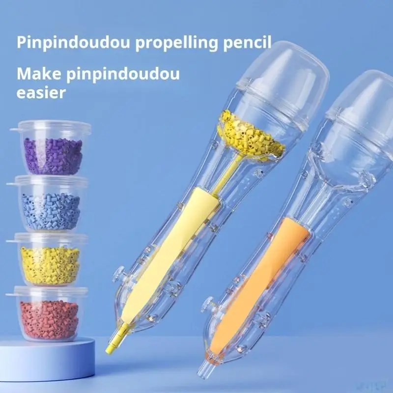 

Креативная ручка-бусина с предохранителем для детей, забавная поделка своими руками с несколькими цветами, пробуждающая A2UB