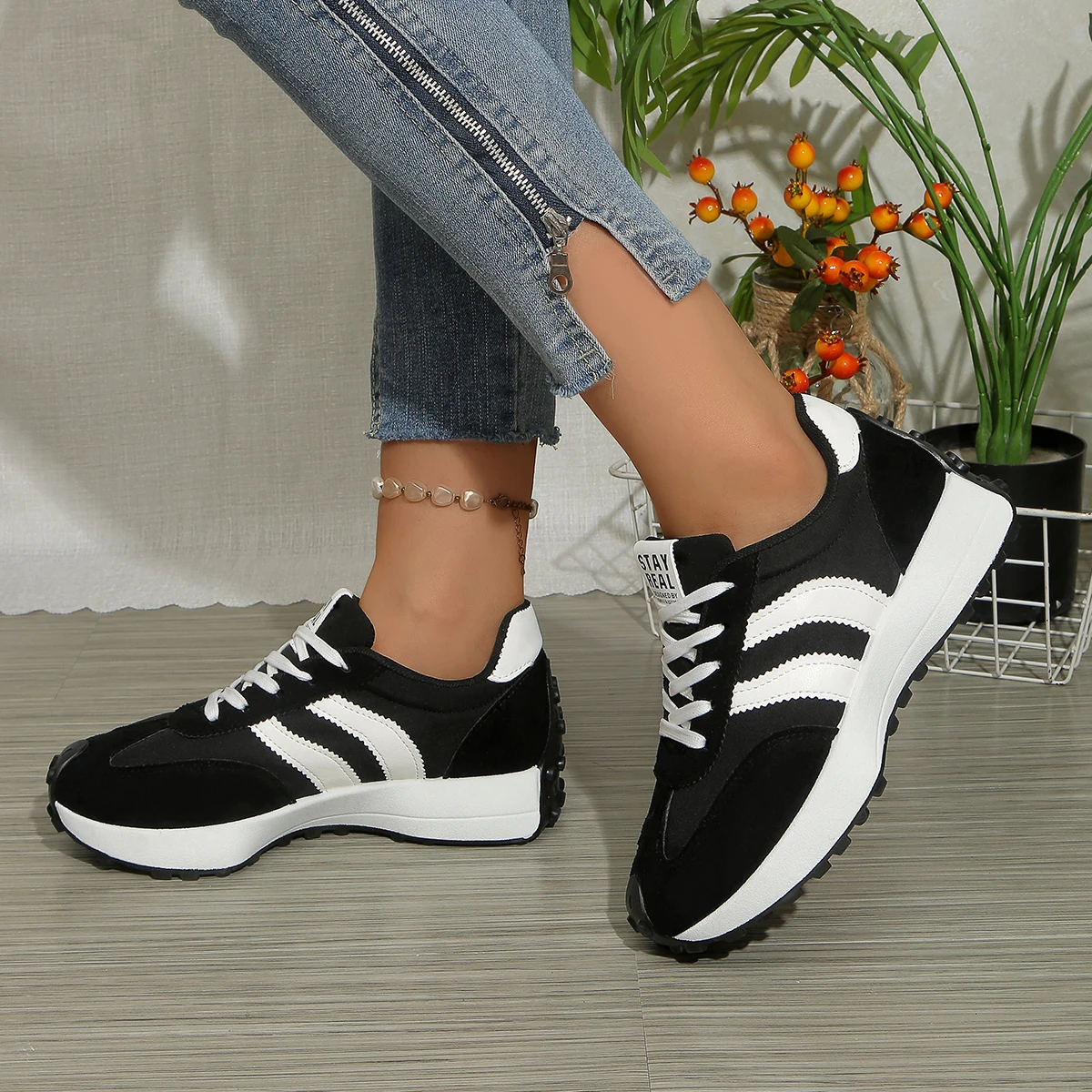 Women Sneakers Spring New Casu - Outdoor Sport With Sticks review and price