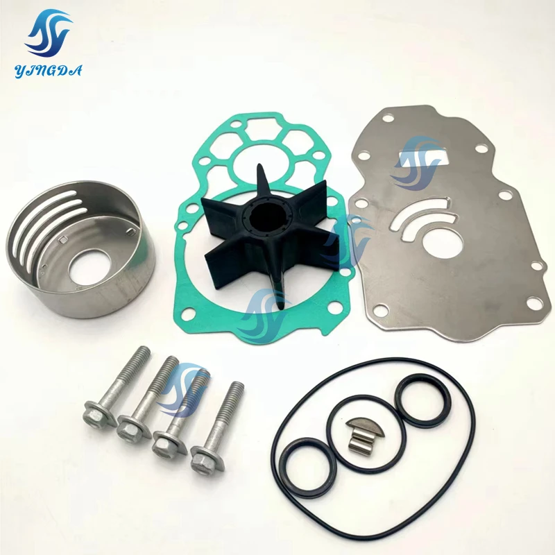 Water Pump Impeller Repair Kit 6CE-W0078 For Yamaha Outboard Motor 4 Stroke F225, F250, F300 6CE-W0078-00