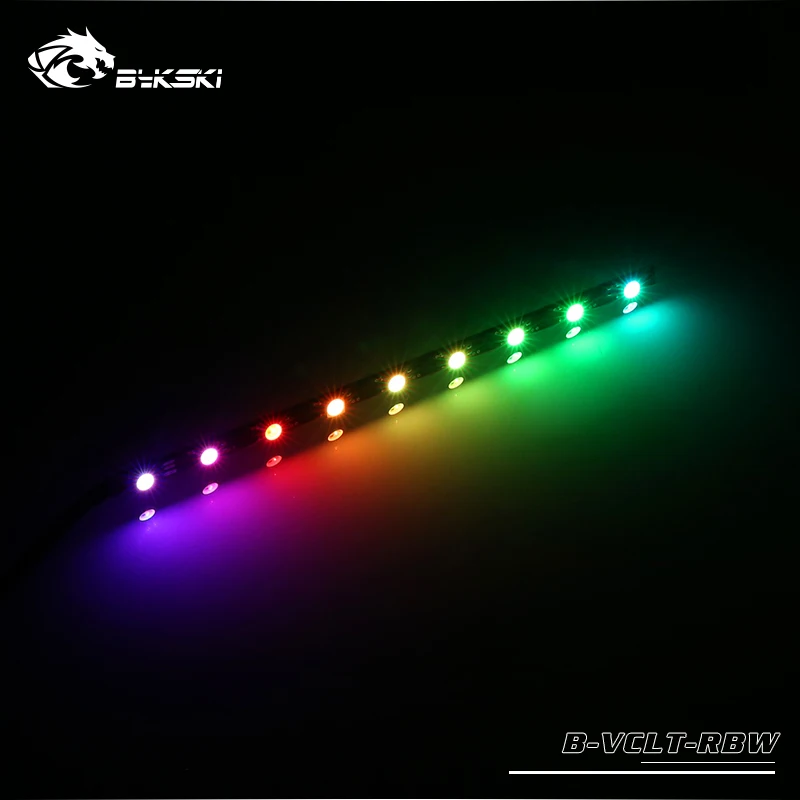 Bykski LED Strip Use for CPU GPU Block / 12V 4PIN RGB Strip / 5V 3PIN A-RGB Light / Support To AURA SYNC In M/B