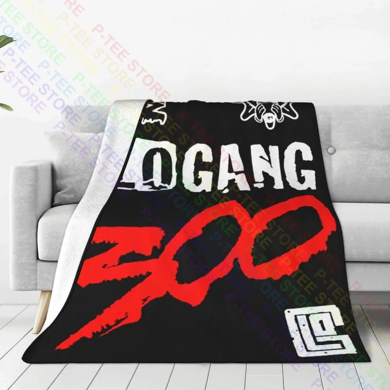 Glo Gang X Glory Boyz Collab Blanket Warm Thicken High-Quality Faux Fur Mink Mechanical Wash