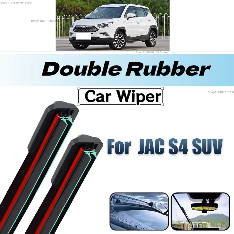 

3PCS Car Wiper for JAC S4 SUV 2018-2020 Front Rear Windshield