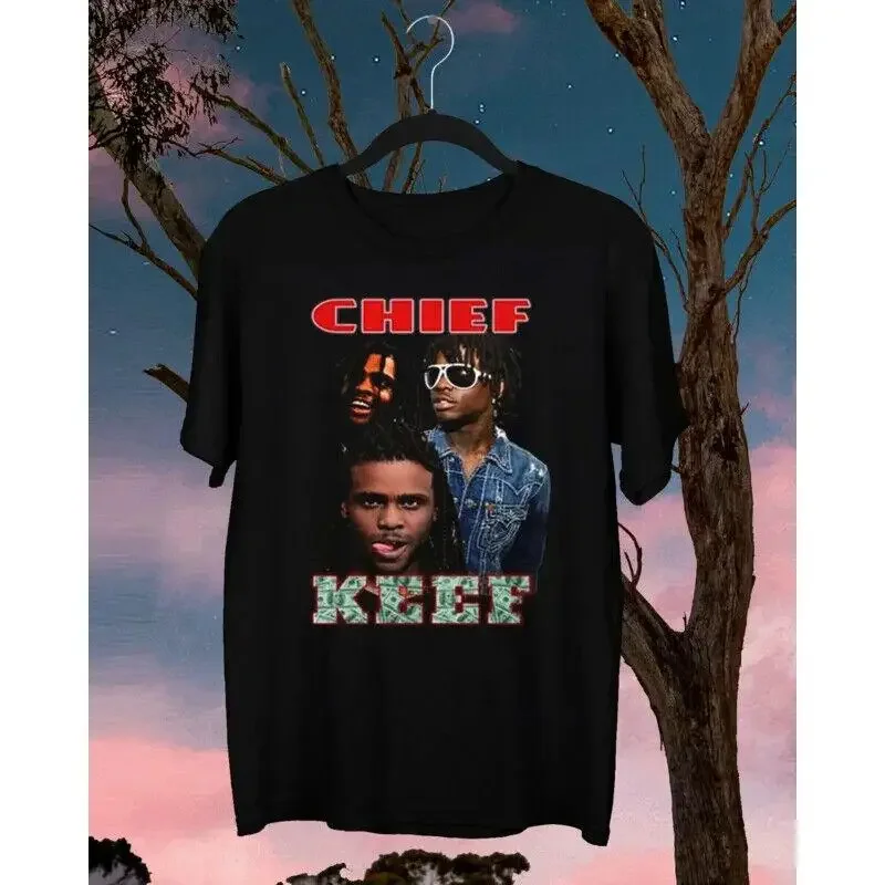 Inspired Chief Keef Gift For Fan Unisex Black All Size Shirt Long Or Short Sleev