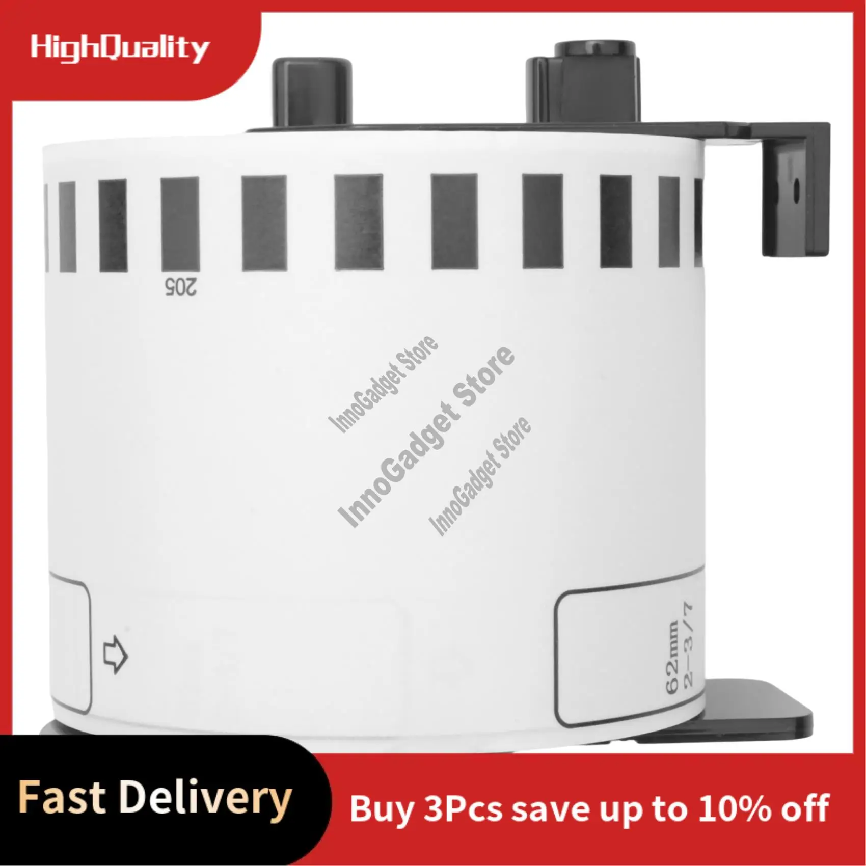 5X For Brother DK-2… - image