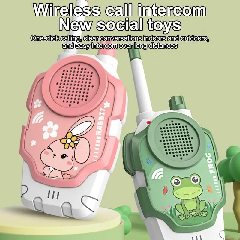 

KidsWalkie Talkies Long Range Walkie Talkies Radio Toys Outdoor Games Party Favors Clear Sound for Boys Girls Camping Outdoor