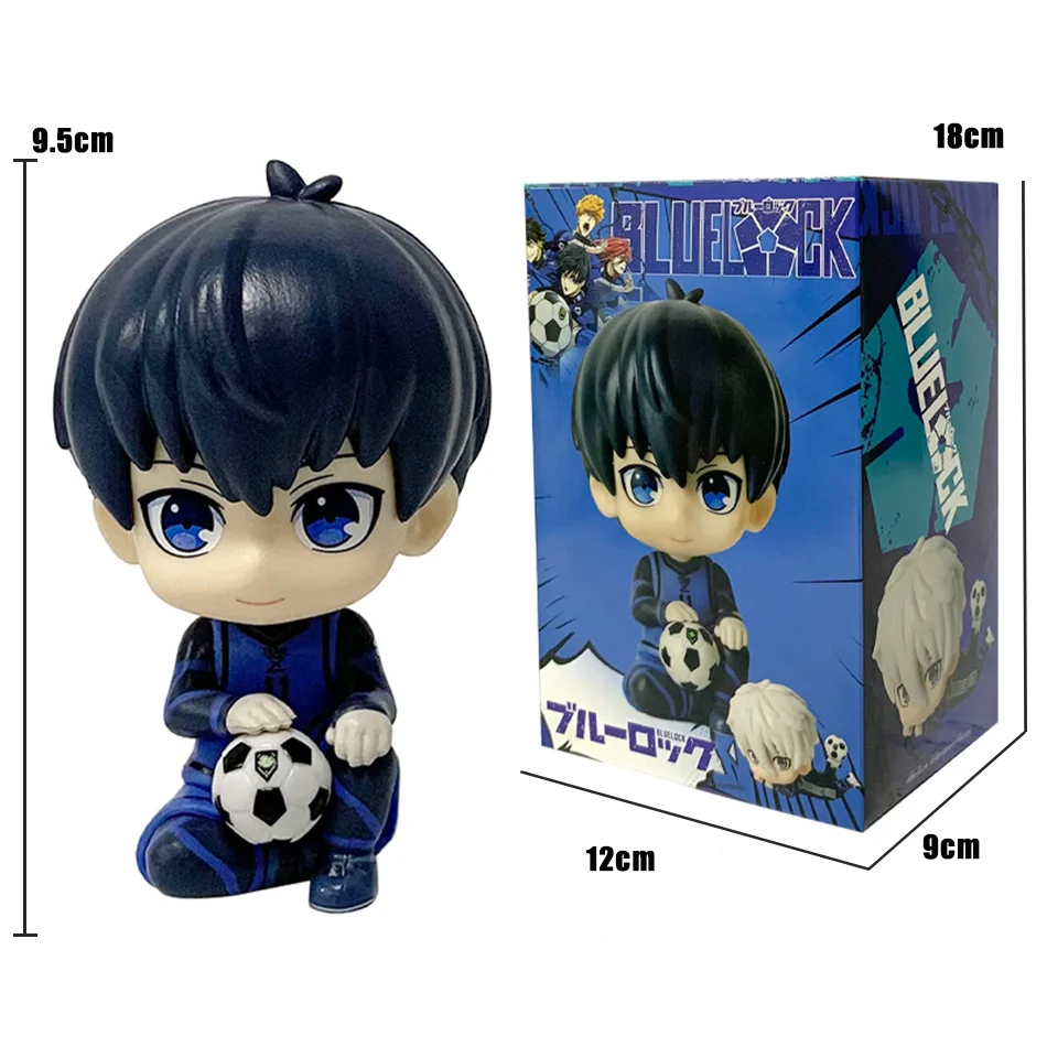 ฟิกเกอร์อนิเมะใหม่ BLUE LOCK อิซากิ โยอิจิ นางิ เซย์ชิโระ ของสะสม ตัวละครการ์ตูน ของตกแต่ง โมเดลสัตว์เลี้ยง
