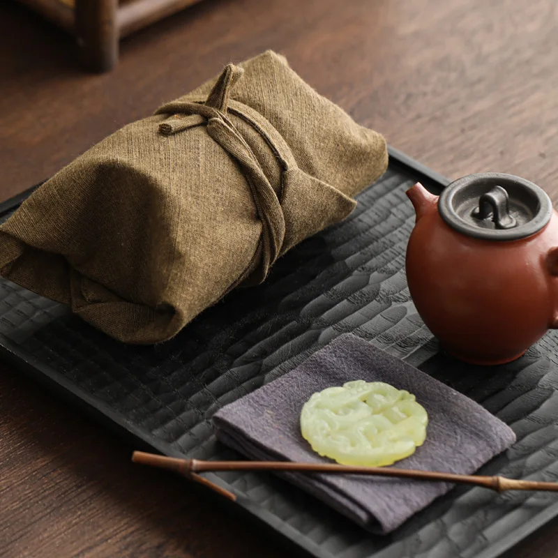 Japanese Tea Cup Protection Cloth Wrap Thickened for Teacup Anti Collision Use Home Travel Tea Bag Pouch Case Cover Sleeve