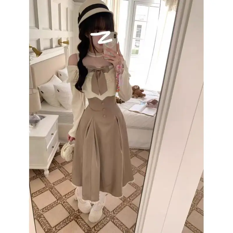 NONSAR Delikatna i urocza sukienka Lolita w stylu japońskim