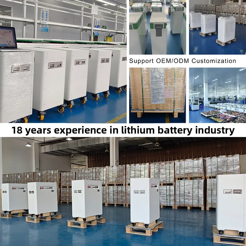

48V/51.2V300Ah floor-mounted home energy storage lithium battery 400Ah lithium iron phosphate battery energy storage