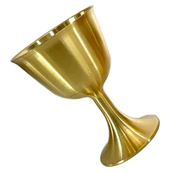 Cup Bowl Brass Offering Goblet Glasses Water Chalice Copper Gold Altar Metal Drinking Cups Tibetan Cocktail Bar Flutes