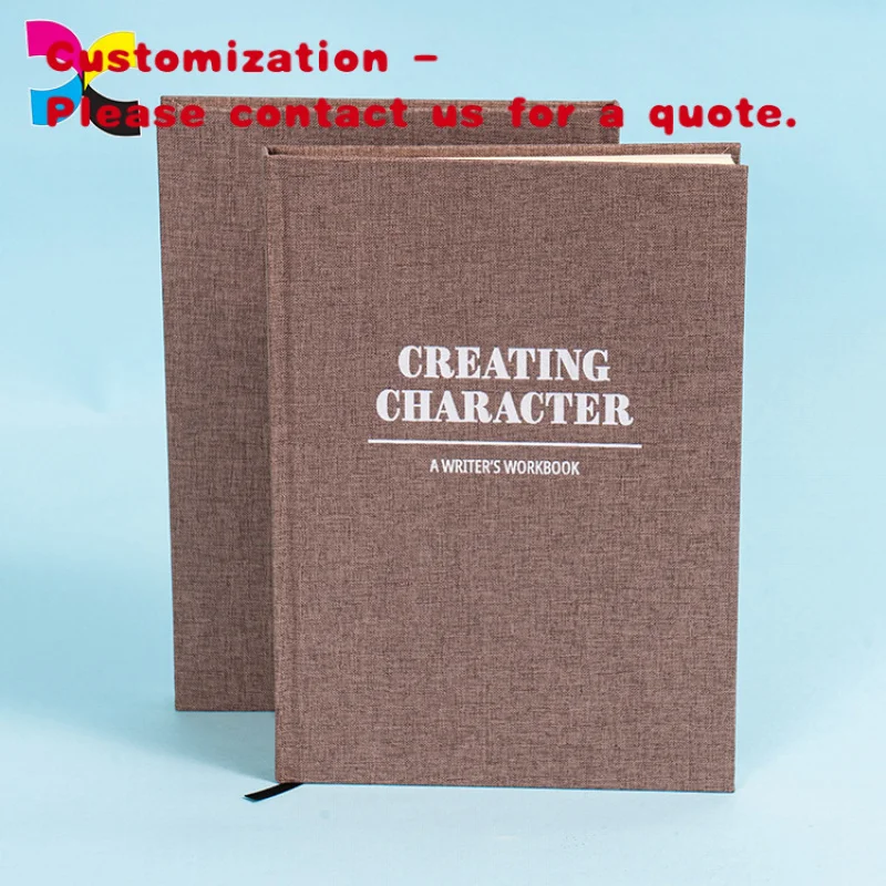 

custom.Cloth Cover Notebook Oem Custom Linen Journal Planner Manufacturers