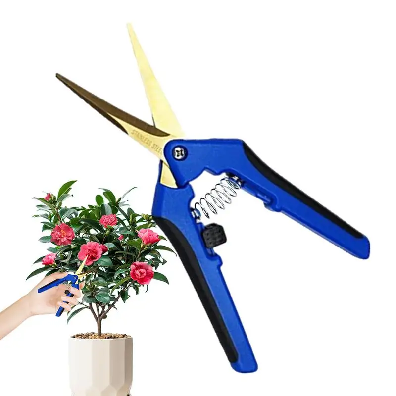 

Household Garden Pruning Shear Stainless Steel Portable Cordless Electric Scissors Brushless Garden Pruner Cutter For Hydroponic