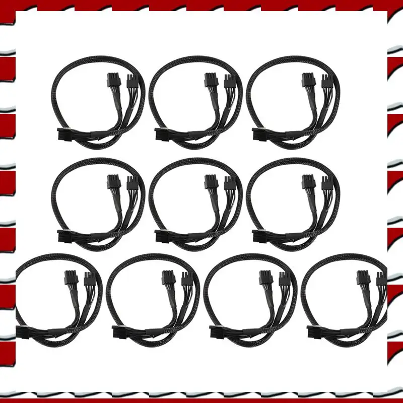 

T35C 10X PSU 8Pin To Dual 8Pin(6+2) Pin Pcie Modular Power Supply Cable For EVGA Supernova G2 G3 P2 T2 GS 650 750 850 1600