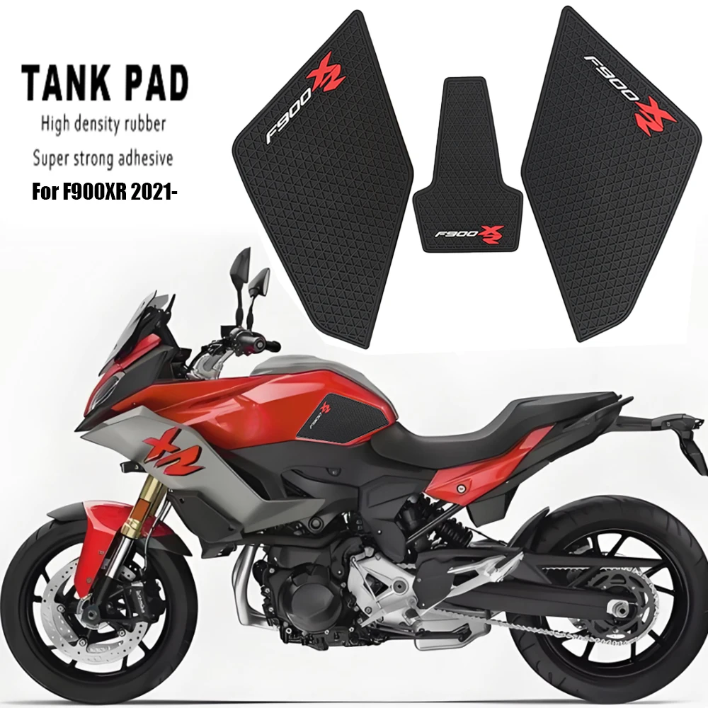 For BMW F900XR F900 XR 2021-2025 2026 Motorcycle Fuel Tank Sticker Anti slip Sticker Protective Sticker Knee Grip Traction Pad
