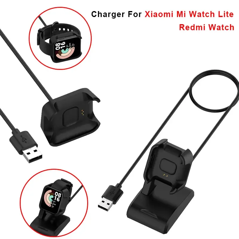 

USB Charger Cord Cradle Dock For Xiaomi Mi Watch Lite Redmi Watch Charging Cable For Redmi Watch Smart Watch Power Supply Cradle