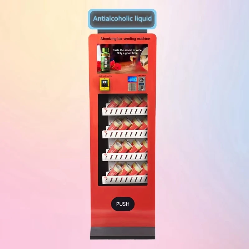 Custom Smart Snack Drink Dispenser Offering Unmanned Machine for Mall Snacks Beverages Vending Machine