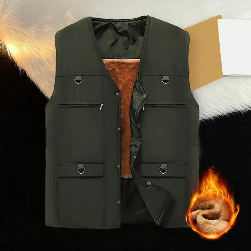 Men Cotton Multi Pocket Vest Summer New Male Casual Thin Sleeveless Jacket With Many Pockets Mens Photographer Baggy Waistcoat