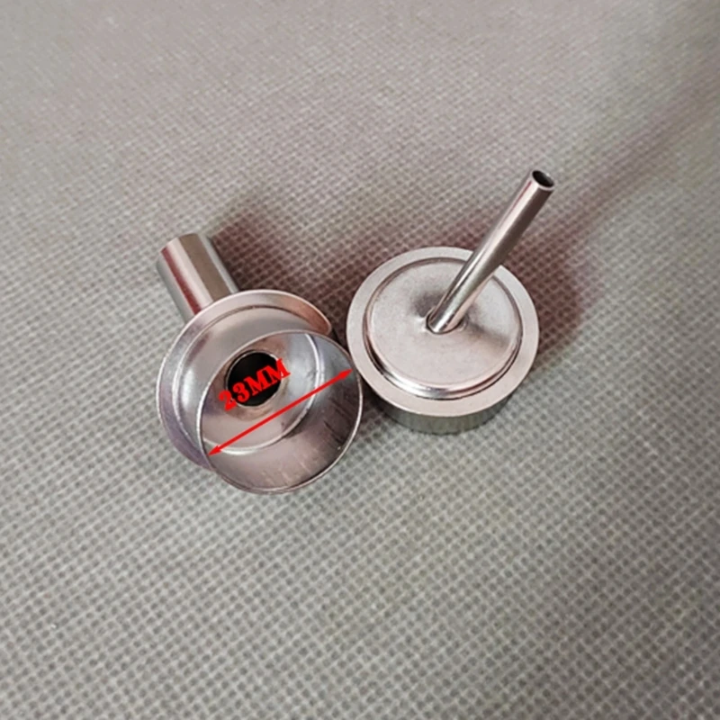 Ugelli resistenti agli utensili ad aria calda 7 pezzi Punte durevoli per trasporto di goccia curvo QUICK 861DW 45 gradi