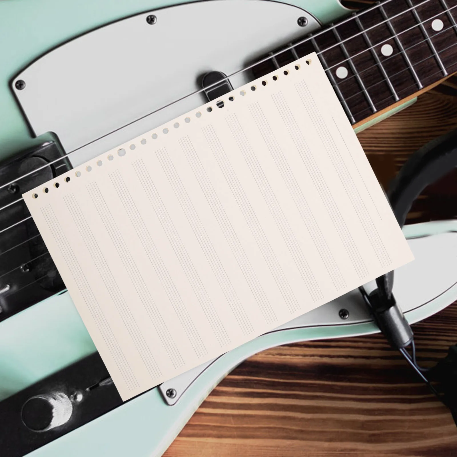 

3 Pcs Music Stationery Notation Notebook Composition Manuscript Paper Staff Writing