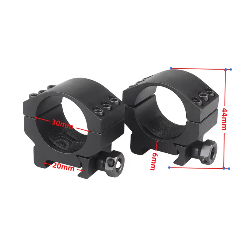 30mm Scope Mount Ring Weaver Low Profile Heavy Duty 20mm Picatinny Rail Base Scope Mount Rifle Scope Hunting Accessories