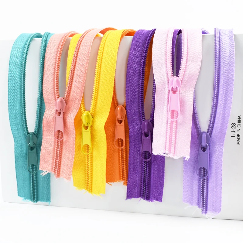 

Meetee 20/40M Nylon Zipper for Sewing Zippers By Meters with Slider 3# 5# Rainbow Zips Tape Garment Closures Repair Zip Cursor