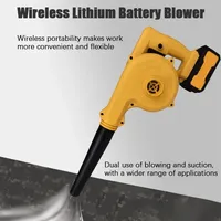 Multi-Use Wireless Air Blower & Vacuum Cleaner Electric Dust Computer Collector Leaf Duster for DeWalt 18V 20V Lithium Battery