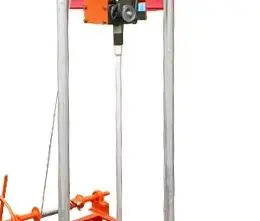 Customized 80M Mini Portable Manual Diesel Rig Water Well Drilling Equipment
